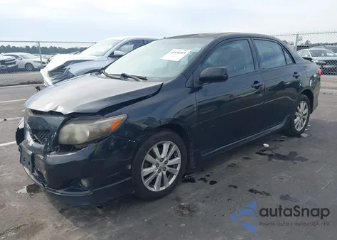 2010 Toyota Corolla S from USA, damaged, VIN 2T1BU4EE9AC435163